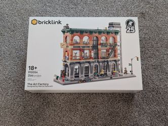 $340 Lego The Art Factory 910054 Bricklink Designer Program