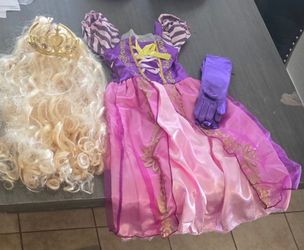 Toddler Rapunzel costume