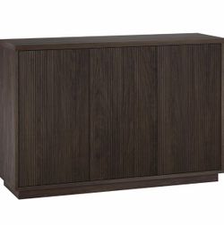 48" Fluted Sideboard Buffet Cabinet