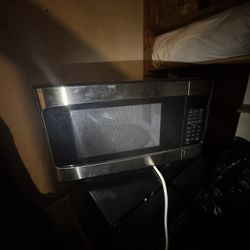 Large Stainless Steel Microwave