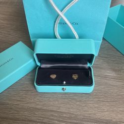 Authentic Tiffany Gold Earrings 