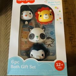 Fisher~Price 6pc Bath Gift Set