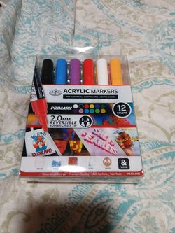 Royal & Langnickel Acrylic Markers 12 ct