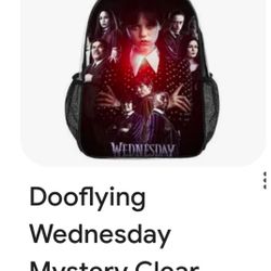 New Wednesday Backpack 