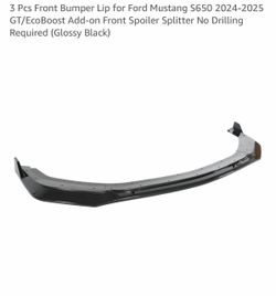 Front Bumper Lip for Ford Mustang S(contact info removed)-2025
