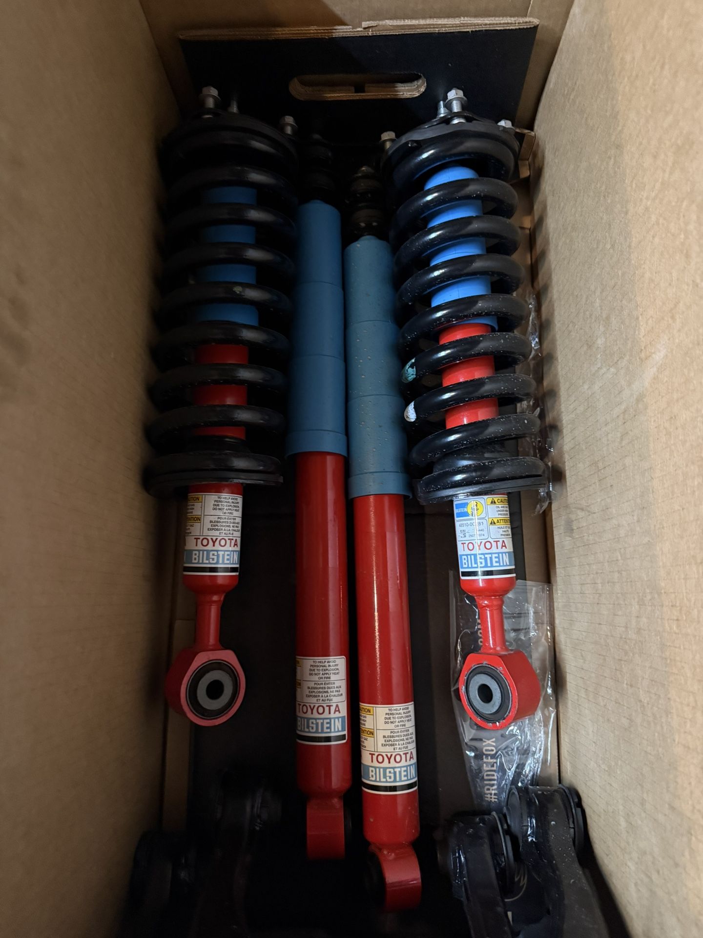 2025 Toyota Tundra Front And Rear OEM Shocks/struts And Control Arms