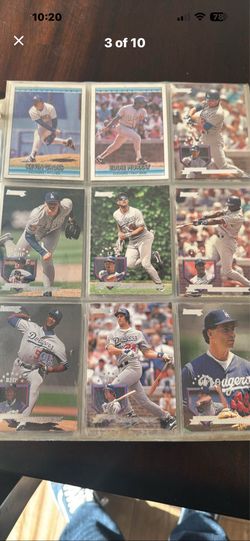 Baseball cards 90’s including Babe Ruth puzzle