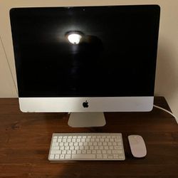 Price Reduced. Apple iMac 21.5-inch 2.7GHz Quad-core i5 (Late 2012) with wifi keyboard and mouse