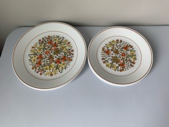 Vintage Corelle Indian Summer Dinner & Salad Plates (4 of each)