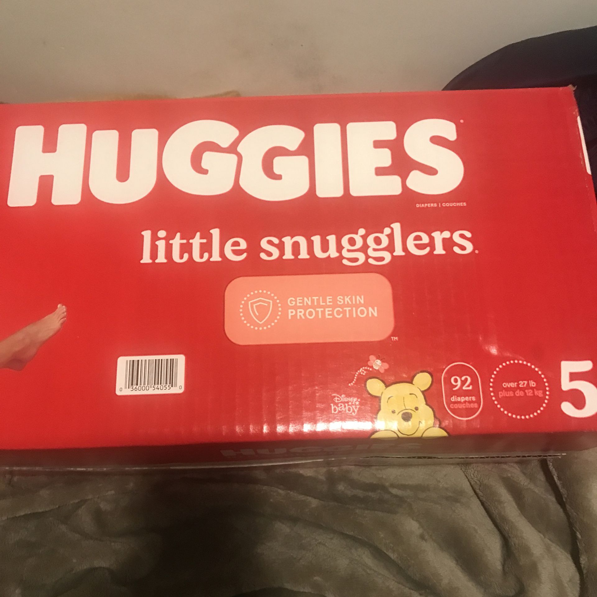 Huggies Diapers Size 5 92 Diapers New 
