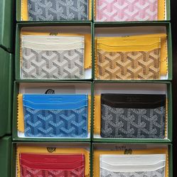 Goyard Wallet Card Holders