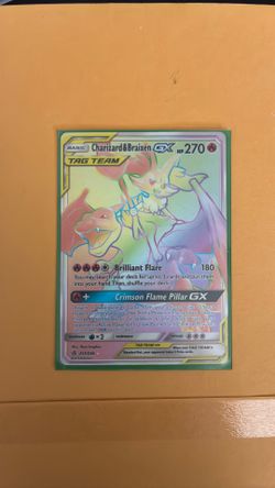 CHARIZARD & BRAIXEN GX TAG TEAM POKEMON CARD