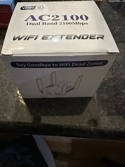 Ac2100 Dual Band 2100Mbps WiFi Extender 