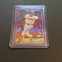 Jung Hoo Lee Purple Speckle Refractor Rc