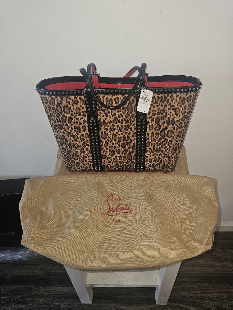 Christian Louboutin Leopard Tote