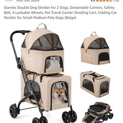 Double Pet Stroller