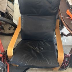IKEA Leather Chair 