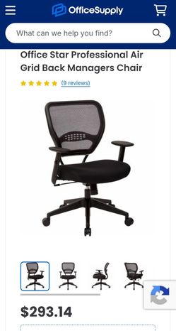Office Star professional air grid back managers chair