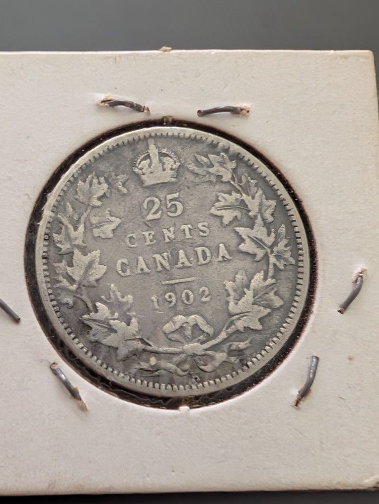 1903h Canada Silver Quarter Coin