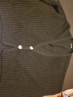 Women's Black Cardigan