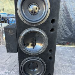 3-12”box speaker