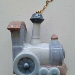 Lladro Christmas Collection Train Christmas Tree Ornament