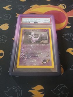 2003 Pokemon Best Of Game Rockets Mewtwo  Promo Winner