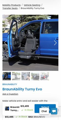 OEM Flexsteel Mobility / Turning Automotive Transfer Seat