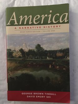 America A Narrative History ISBN 9780393912654