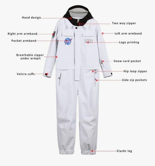 GSOU SNOW Ski Suit Kids Snowsuit