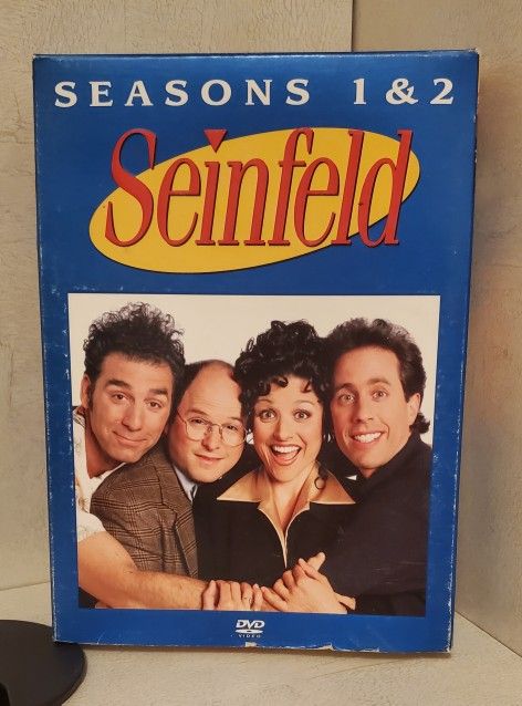 Seinfeld - Seasons 1 & 2 (DVD, 2004, 4-Disc Set) Sony Pictures
Product details
The continuing misadventures of neurotic New York City stand-up comedi