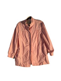 Pink outerwear jacket
