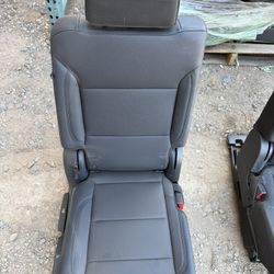 Black Leather Tahoe Seat