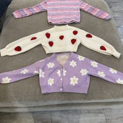 Girls Sweater Bundle Size 10-12