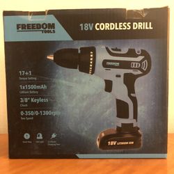 18V Cordless Drill