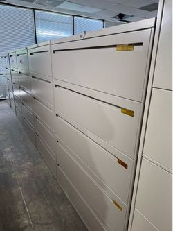 Tall Lateral File Cabinets