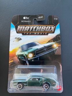 Ford Mustang matchbox the movie