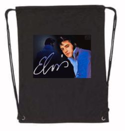 Elvis Drawstring Bookbag