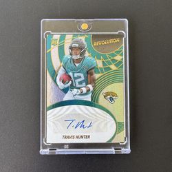 2025 Panini Revolution Travis Hunter Rookie Auto #/199 Jaguars RC #AGN-THU