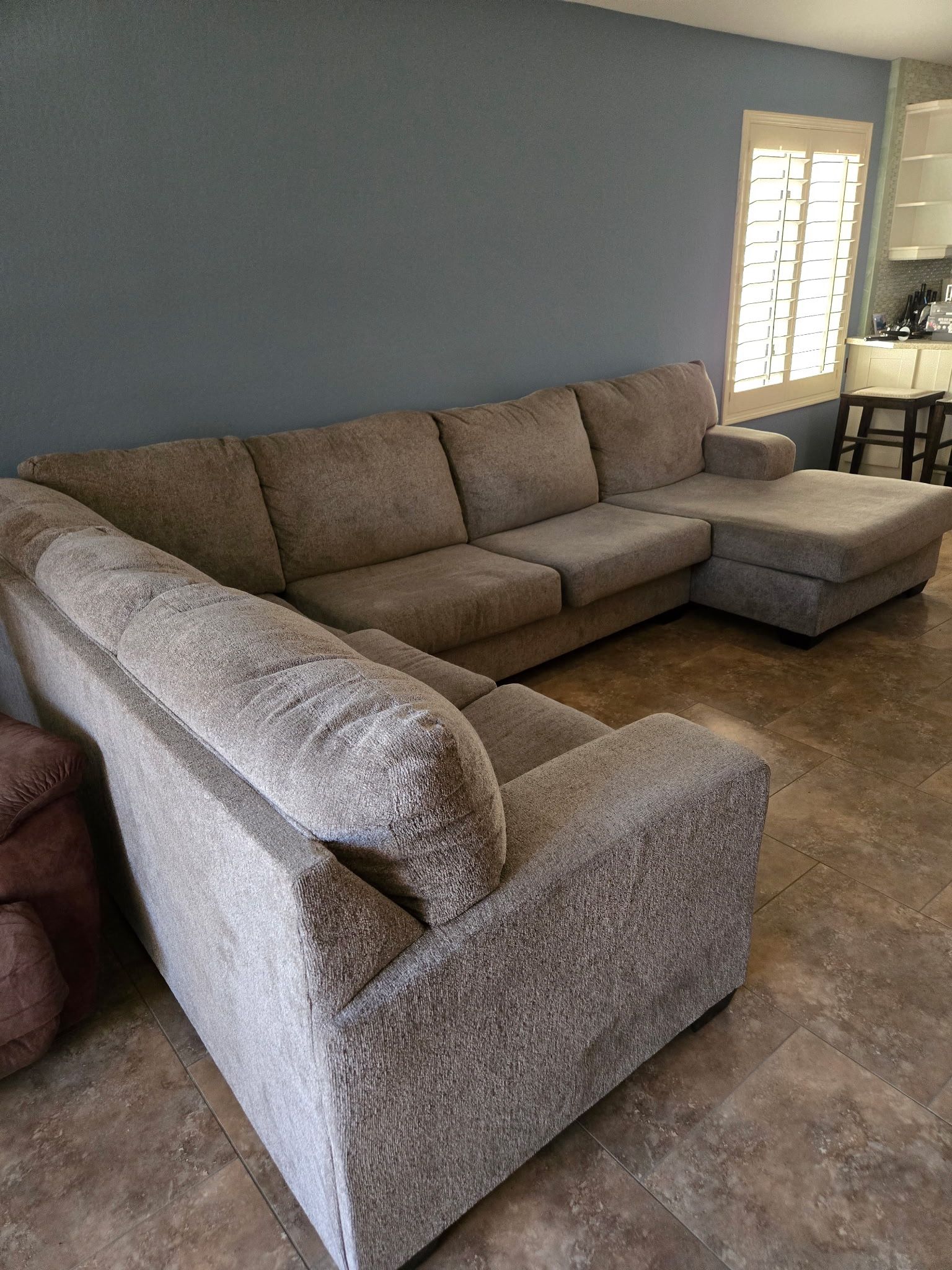 Grey Sectional Couch
