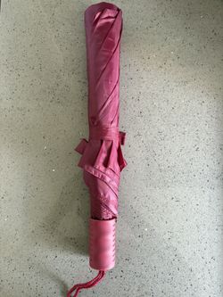 Handheld Umbrella - Maroon