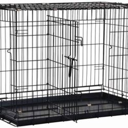 Large 42” Dual Entry Dog Crate