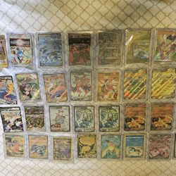 33 Mint Condition Pokemon Cards, Full Arts, Vmax, Vstar, Secret Rares Etc