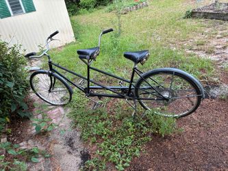 Vintage tantum bike made by Schwinn