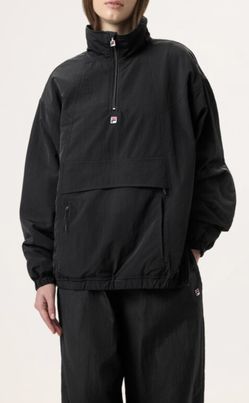 FILA x Hailey Zip Nylon Oversize Jacket