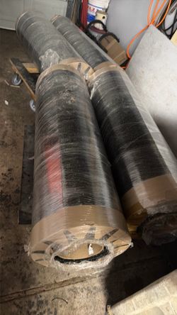 Brand New Rubber Gym Flooring Rolls – 4’ x 25’ Heavy Duty