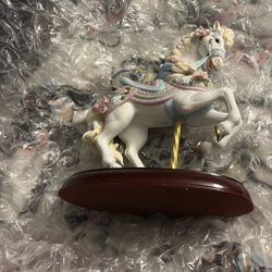 Collectible Lenox Carousel Horse With Papers