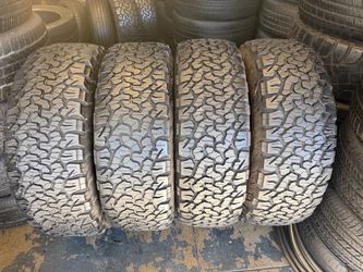 37x12.50-17 BFGOODRICH ALL TERRAIN KO2 $450 LAS 4 INSTALACIÓN GRATIS %90% DE VIDA ✅✨🛞👍