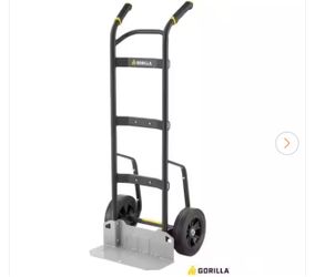 Truck with Multi-Grip Power Handle, Wide Load Toe Plate Super Duty Axle, Flat Free Tires