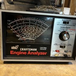 Craftsman Engine Analyzer with Box